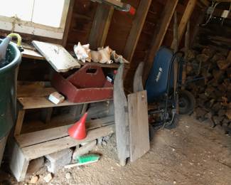 Old Sled, Tool Caddy