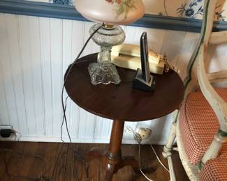 Small Round Side Table