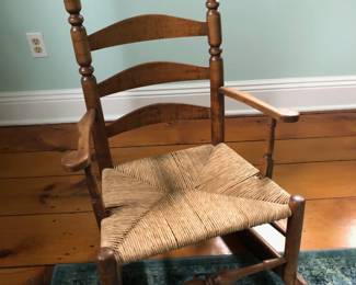 Ladder Back Rocking Chair