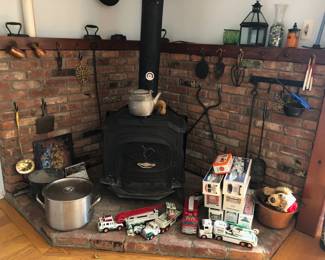 Hess Trucks, Fireplace Tools, Sad Irons