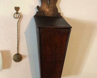 Antique Hanging Candle Box
