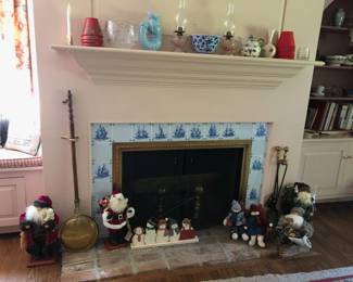 Fireplace Equipment, Christmas Decor