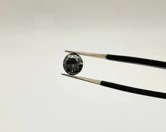 Round Cut Moissanite Gemstone