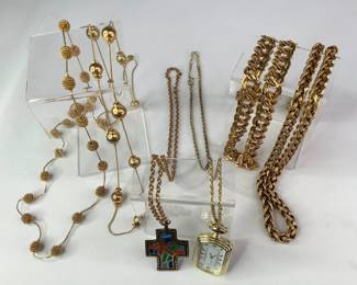 Gold-Tone Fashion Necklaces