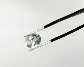 Aquamarine Oval Cut Gemstone