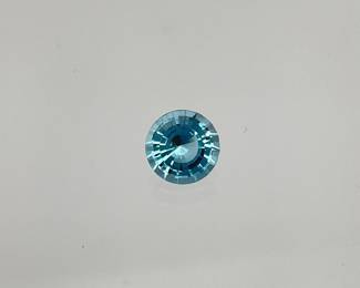 Topaz Round Cut Gemstone