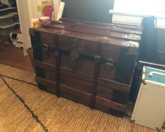 Vintage 1890's Refurbished Trunk