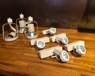 Collection of track lighting 