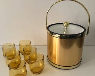MCM Ice Bucket/glasses
