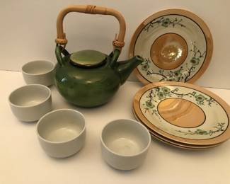 Collection of Japanese Tea/Lunch Plates