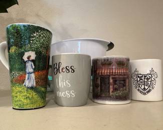 Assorted mugs
