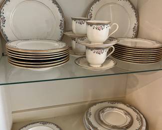 Set of Lenox dishes