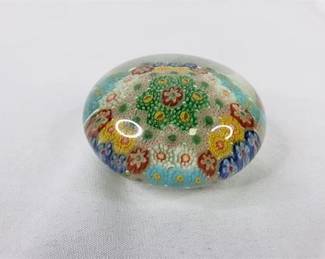 Lot 023   5 Bid(s)
Millefiori Glass Paperweight