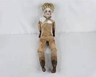 Lot 152   1 Bid(s)
Porcelain China Head and Shoulders Doll