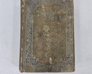 Lot 215   2 Bid(s)
Imitation of Christ Antique Book