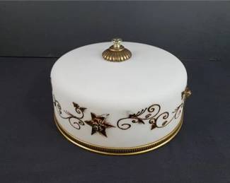 Lot 289   1 Bid(s)
Vintage Decorative Ceiling Light