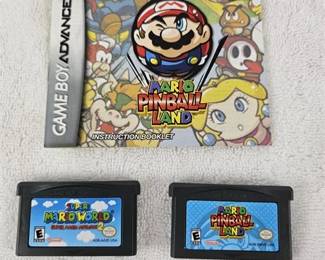 Lot 347   6 Bid(s)
Two (2) Nintendo Gameboy Mario Games