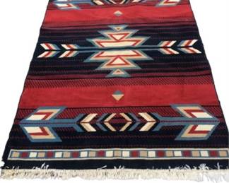 Lot 033   3 Bid(s)
Southwestern style Rug