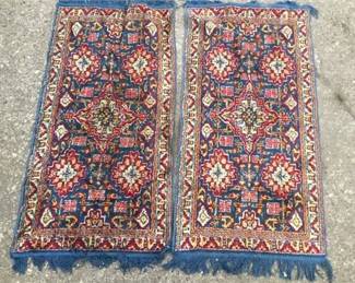 Lot 034   4 Bid(s)
French Two Blue , Yellow Red Rugs