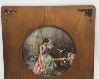 Lot 263   1 Bid(s)
Victorian print framed