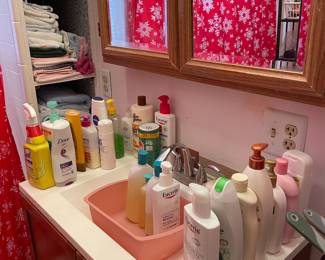 Lotions and body care items