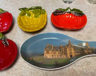 Tea bag holders and spoon rest