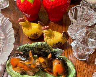 Salt and pepper shakers