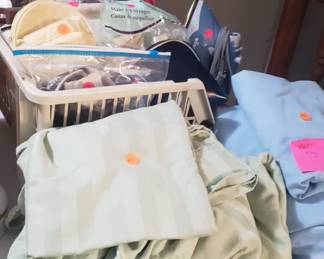 sheets $1 toiletries varies .10 to $1