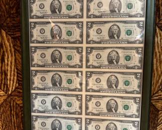 $2 dollar bills