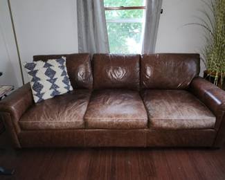 MaxHome leather sofa