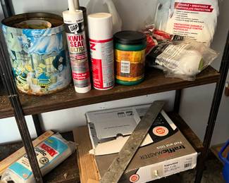 MISC TOOL SHED ITEMS