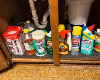 LOTS OF CLEANING, ETC. 