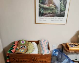 afghans, one in progress