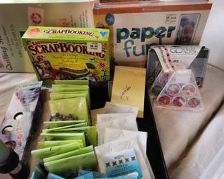 beds and craft supplies