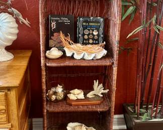 darling wicker shelf