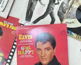 Elvis Girl Happy LP