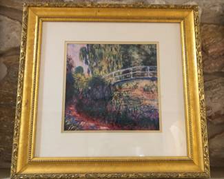 Nicely Framed oil print
