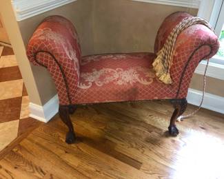 Setae 31" H X 41" W  there is some wear on the fabric to this piece