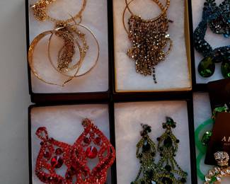 chandelier Art Deco earrings