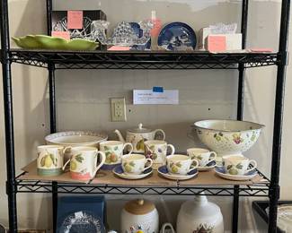 Vintage cookie jars, platters, china and more!