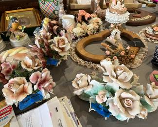 Capodiamonte pieces.