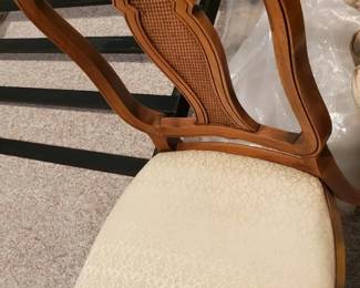 Dining table with chairs. Coordinating hutch available as well.