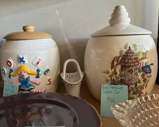 RARE American Bisque Goldilocks cookie jar