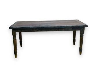 Unique Detailed Carved Wooden Table