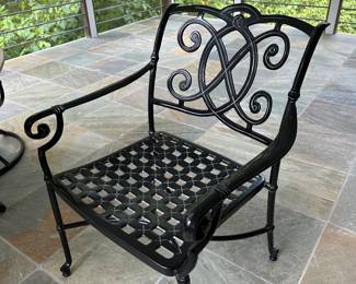 G3 - $850. Furnitureland South Set. 2 chairs rock and 2 are stationary. Table is 56" wide x 29" tall. Please have 2 strong people to help move the table. 