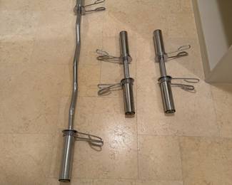 G8 - $25. Curl Bar & Dumbbell Bars (unweighted)