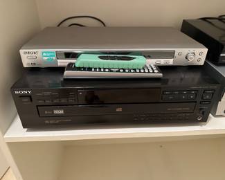 G10 - $25 Sony CD Changer. $10 Sony DVD player.