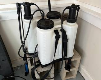 G93- $10 each Backpack sprayers. 