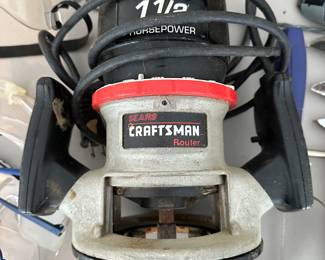 G104 - $40. Craftsman 1.5 hp Router