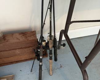 G110 - $10 each fishing poles